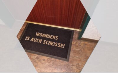 Woanders …