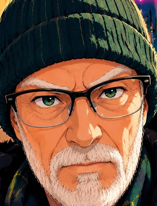 Angry old man